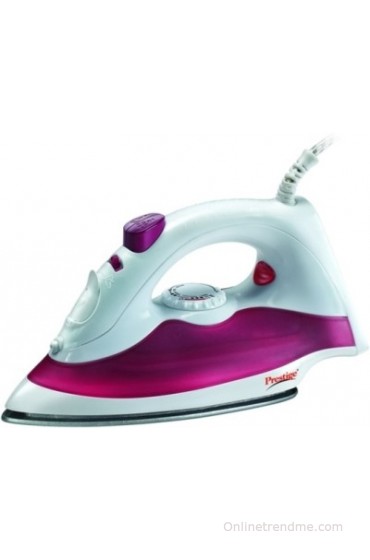 Prestige PSI -09 Steam Iron(White and Pink)